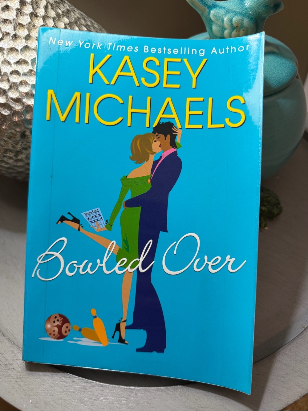 "Bowled Over" by Kasey Michaels - Library Edition